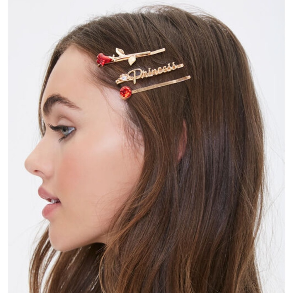 Disney princess Bobby pin set